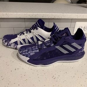 Adidas Dame 6 Hecklers Team Purple Size 13